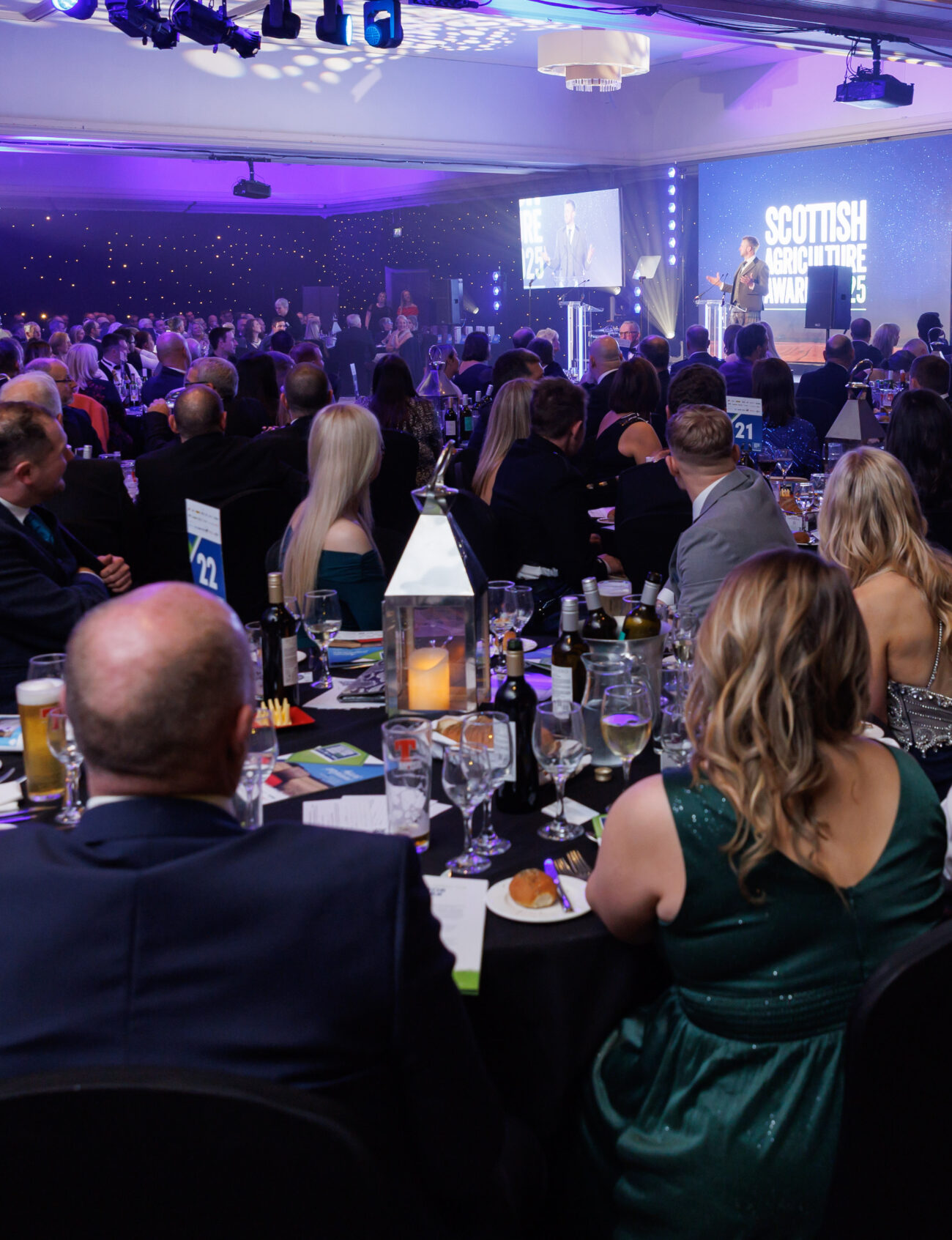 Guests gathered at the Scottish Agricultural Awards.
